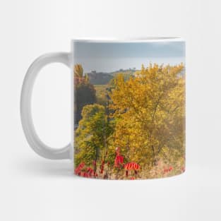 Okanagan Valley Autumn Landscape Mug